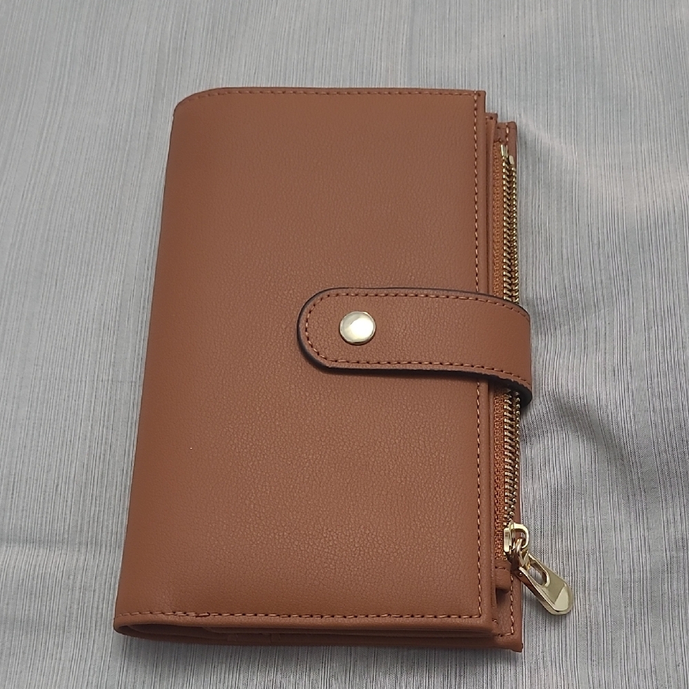 Elegant Brown Leather Wallet